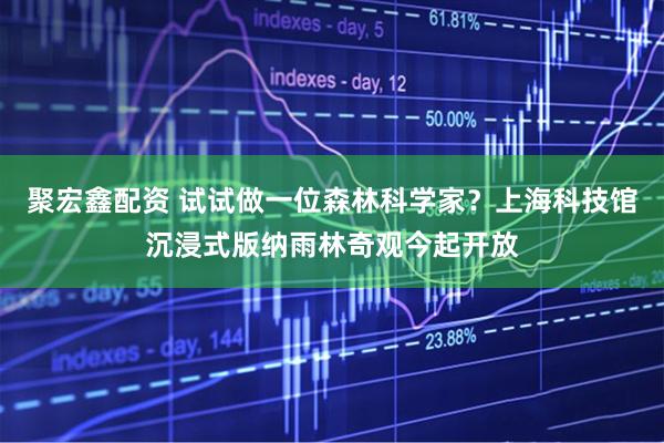 聚宏鑫配资 试试做一位森林科学家？上海科技馆沉浸式版纳雨林奇观今起开放